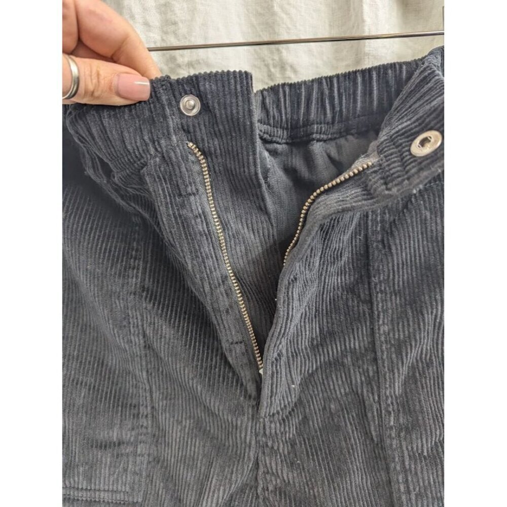 Ccs Men's Size Large Black Corduroy Shorts, 8" Inseam 3 Pockets 100% Cotton E10 — image 4 of 8